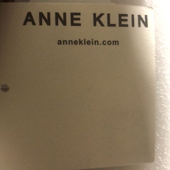 Anne Klein small fold brown wallet with golden details - Picture 7 of 13